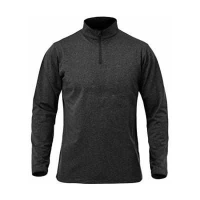 China New Design QUICK DRY Sports Half Zipper Outdoor Men's Golf Hoodie 1/4 Running Jogging Quick Dry Sweater for sale