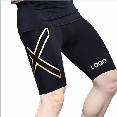 China Breathable Custom Logo Summer Sports Mens Joggers Shorts Jogging Gym Fitness Cropped Pants Men Training Breathable Running Shorts for sale