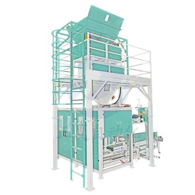 China 25kg 35kg 45kg 50kg Food Packing Machine Automatic Weighing Wood Pellets Fertilizer Quantitative Packaging Machine for sale