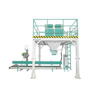 China Q235 Large Double Bucket Food Wrapper Semi-automatic Three Speed ​​Material Accurate Gravity Feeding Wrapping Machinery for sale