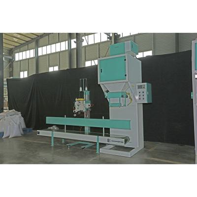 China Food Barrel Packing Machine Semi-automatic Single Scale Packing for Particles with Less Water and Good Fluidity for sale