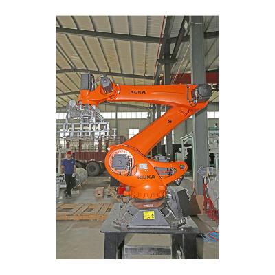 China New Industrial Manipulator Robot Arm Palletizer Kawasaki Robotic Palletizer Food Production Line for sale