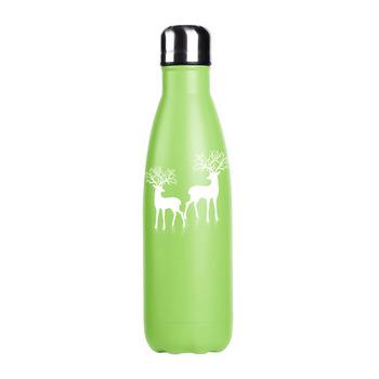 China Viable Hot Selling Vacuum Sport Double Wall Stainless Steel Copper Stainless Steel Cola Shape Drink Insulated Water Bottles With Custom Logo for sale