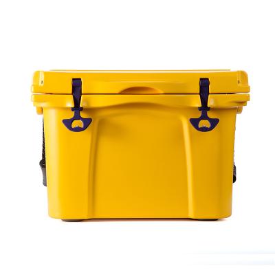 China 45L/85L Factory Direct Supply Waterproof Food Grade Travel Cooler Box Safe Thermal Camping Travel Ending Hard Cooler Box for sale