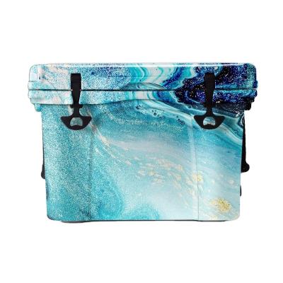 China Wholesale High Quality Waterproof Portable Insulated Cooler Box 25L/35L/45L/50L/110L Rotomolded Hard Cooler For Outdoor Picnic for sale