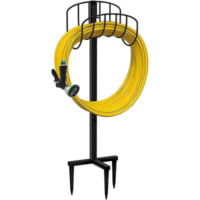 China Factory direct sale high quality adjustable garden metal storage rack for hose and drain for sale