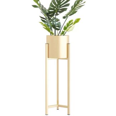 China New Style Decorative Modern Metal Corner Plant Flowet Pot Holder Eco - Friendly for sale