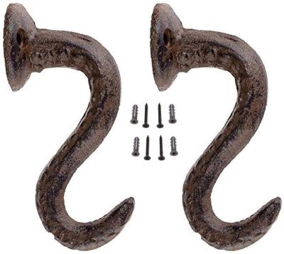 China Eco-friendly And Conveniently Cast Iron Wall Metal Tentacle Octopus Hook For Bathroom Charcoal Hook for sale