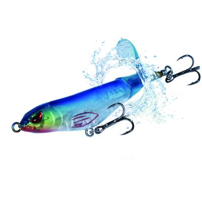 China 11cm 15g Topwater Lure Lure Floating Snap Lure Hard Bait With Propeller Tail 110mm for sale