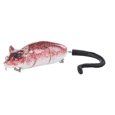 China Ocean ODS Lure Mouse Artificial Fishing Plastic Rat Lure 140mm Wobblers 72g Crankbait Pike Bass Mouse Bait for sale