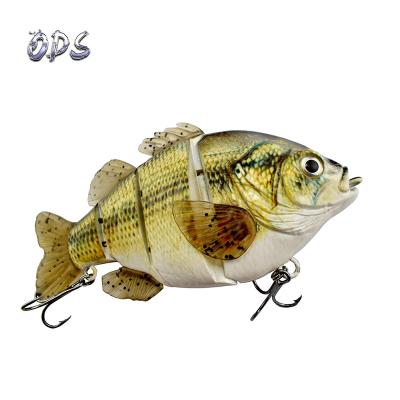 China Hot Selling 130 Mm Ocean Artificial Fish Lure Multi Swimbaits Joint Fishing Lures for sale