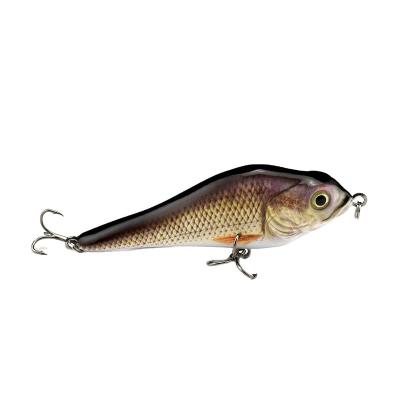 China 2021 Top Eco-friendly ABS New High Quality Jerkbait Baits 100mm Jerkbait European Level Slip Jerk Fishing Lures New for sale