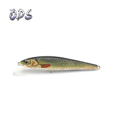 China 100mm china fishing lure factory hard minnow plastic fishing lures floating lure DM01 for sale