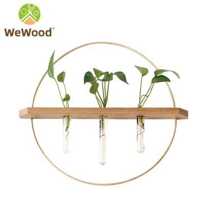 China Art Decor Modern Interior Plants living room wall beams decor wood frame wall home decoration for sale