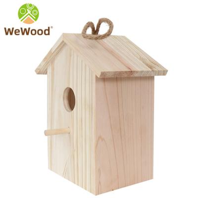 China Non-Automatic Garden Window With Suction Cups Feeders Vault Hanging Unique Wooden Bird Feeder for sale