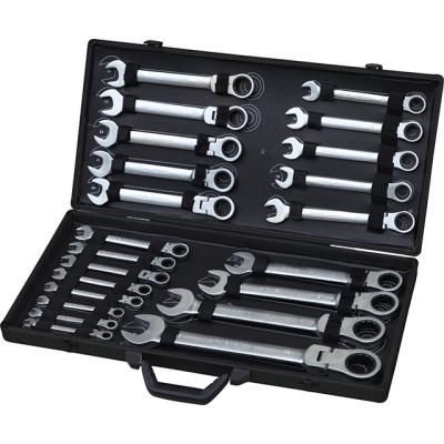 China Professional Auto Repair Combination Ring Rachet Wrench Spanner Car Crv Set for sale