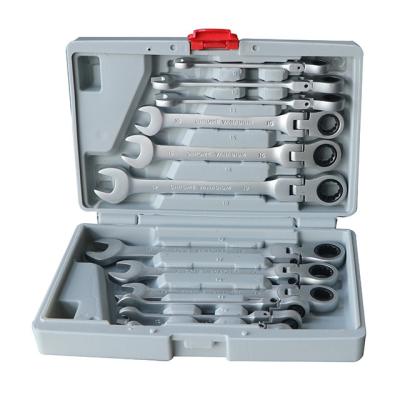 China Auto Car Repair12pcs Combination Wrench Ratchet Wrench Set for sale