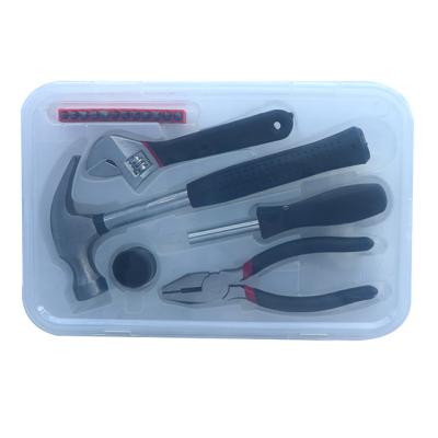 China Hot Selling 17pcs Car Home Household Combination Tools Tool Kit Box Wrenchens DIY Tools for sale