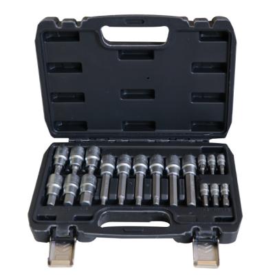 China Professional 18pcs Custom Crmo Car Tools Socket Set 1/2