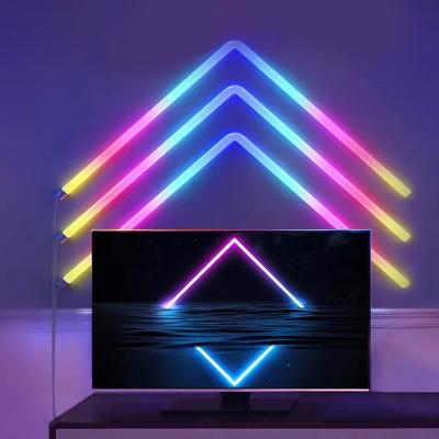 China Modern hot selling TUYA products app and remote control RGB wall lights on a bar stage or bedroom background for sale