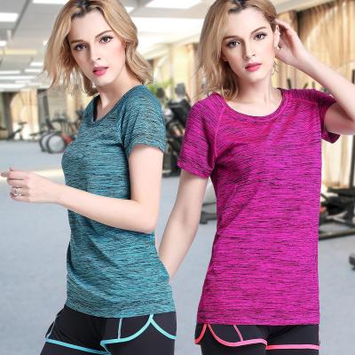 China Breathable Women Short Set Fashion Breathable Women Sportswear Custom Sport Shirt for sale