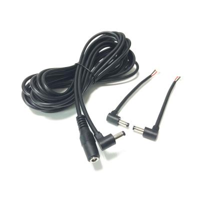 China Electronic Custom Audio Video DC Cast Cable Assembly DC 55 Cable Connector 21 for sale