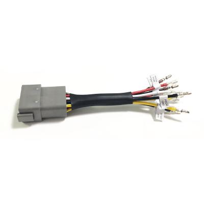 China Electronic Cable Wire Harness Manufacturer For LED Panel With GERMAN Connector Assembly Cables for sale