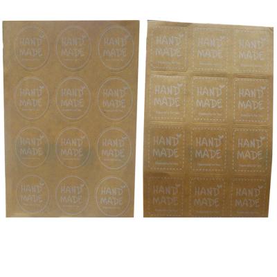 China 120pcs Self Adhesive Per Package Packaging Paper DIY Sealing Sticker Decor Sealing Sticker Products HANDMADE Label for sale