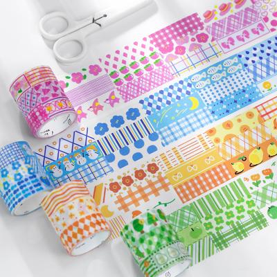 China Waterproof 3m Full Of Joy Series Sticker Tape DIY Scrapbooking Sticker Label Color Pocket Special Adhesive Decorative Sticker for sale