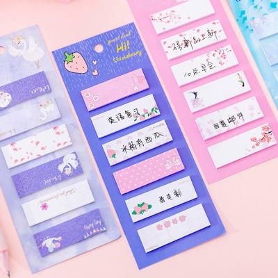 China Self Adhesive Memo Pad N Self Adhesive Cartoon Creativity Sticker Notes Times Notepad Office School Stationery Paper Gifts for sale