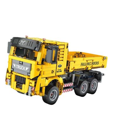 China DIY TOY Mold King 15025 Dump Truck Kids Learning Toy Legoi Technic RC Car Building Block Cada Child Educational Toy for sale