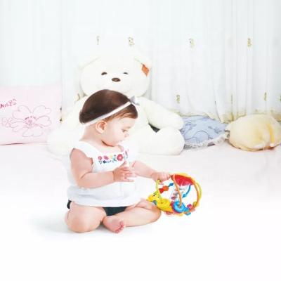 China Hot Selling Design Plastic Fashionable Sensory Toys Amazon Elephant Baby Plastic Rattle for sale