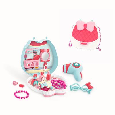 China MODEL Toys of Toy Girl Beauty Makeup Cosmetics Dresser Set TOY Fashion Educational Pretend Play for sale