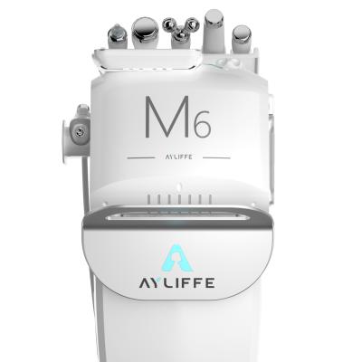 China 2021 New Arrival Ayliffe M6 Manager Beauty Device RF Vacuum Face Lift Skin Revitalizer No Needle Mesotherapy Hydraulic Microdermabrasion for sale