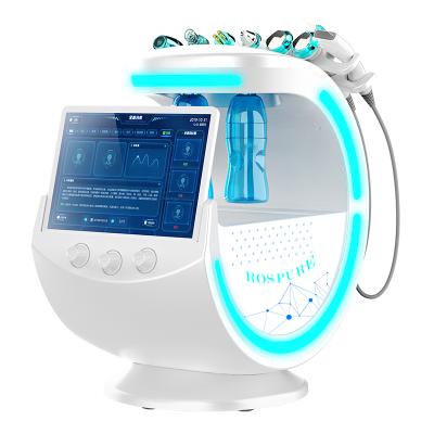 China Skin Revitalizer 7 in 1 Facial Dermabrasion Machine with Skin Analysis RF Diagnosis for SPA Salon Use for sale