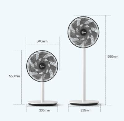 China BLDC 12v DC Fan Lower Noise Automatically Head Down Premium Quality for sale