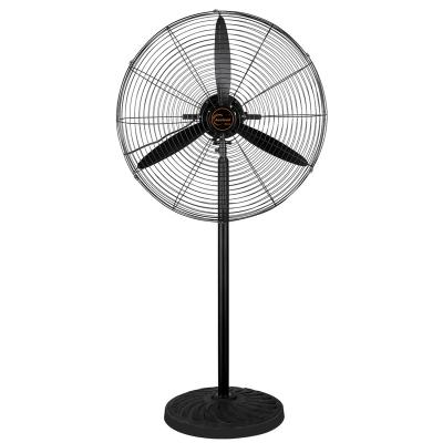 China Hot Selling Industrial Floor Stand 30inches Heavy Wind Electric Fan Free Standing Fan With Metal Blade Grill for sale