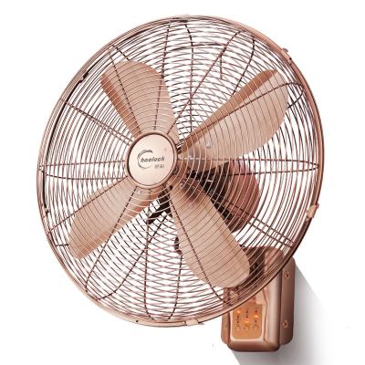 China Strong Wind 16 Inch Oriental Classic Antique Retro Design Electric Wall Mounted Wall Fan for sale