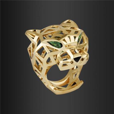 China Cartier Panthere DE Cartier 18K Yellow gold ring Factory N4722500 for sale