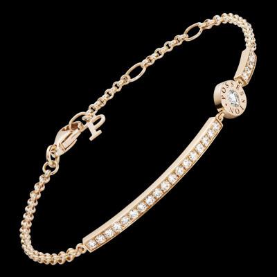 Chine Le bracelet de Piaget en or 18K blanc a placé avec 24 bijoux de vente chauds les plus populaires des diamants G36P9700 de brillant-coupe à vendre