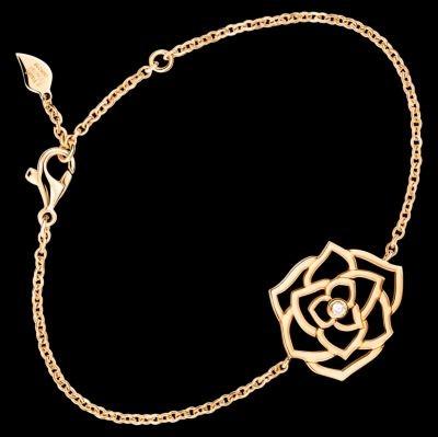 Chine Le bracelet de Piaget Rose en or 18K rose a placé avec des bijoux de vente chauds les plus populaires du diamant G36U3200 de brillant-coupe à vendre