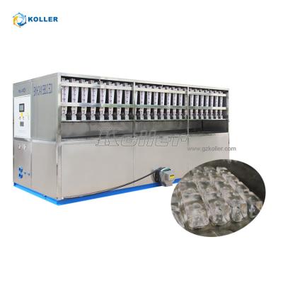 China Industrial Hotels 6 Tons / Day Ice Cube Making Machine With Packing System for sale