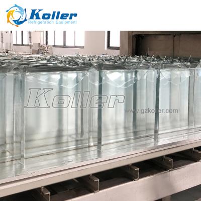 China Commercial Transparent Clear Ice Block Machine Drinking Block 3tons Block Ice Machine for sale