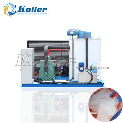 China Automatic Control 2ton Seafood Flake Cooling Flake Ice Machine Fishing Commercial Fish Cooling Flake Ice Machine for sale