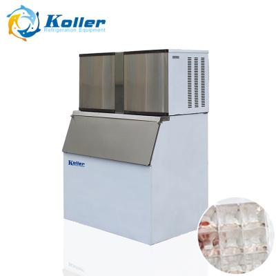 China Koller Stainless Steel Ice Cube Maker Machine Low Price 20kg To 500kg Per Day for sale