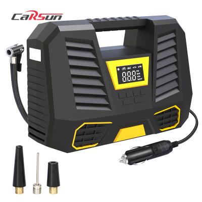 China 150 PSI Automotive Car Tire Compressor Portable Car Tire Compressor DC 12V Digital Portable Tire Inflator for Motorcycle LED Light Vacuum Car Compressor for sale