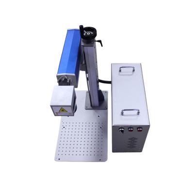 China Laser Marking 20W/30W/50W/100W Portable Split Type Fiber Laser Marking Machine for sale