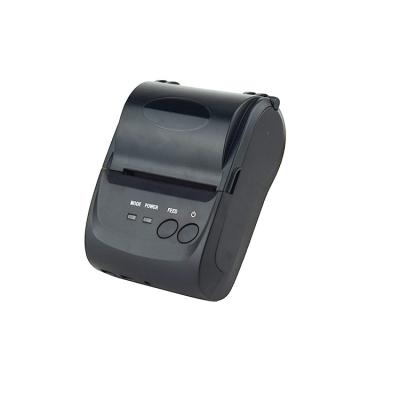 China Mini 58mm Black And White Portable Blue Tooth Mobile Mobile Thermal Receipt Printer For Hotel Restaurant for sale