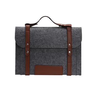 China Eco-friendly Wholesale Carrying Filter Frame/Laptop Shoulder Bag /Briefcase Felt Handbag Sleeve Case Carrying Cover for sale