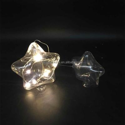 China China Clear Lead Glass Balloon For Kid's Cute Rome Decoration Star Light for sale